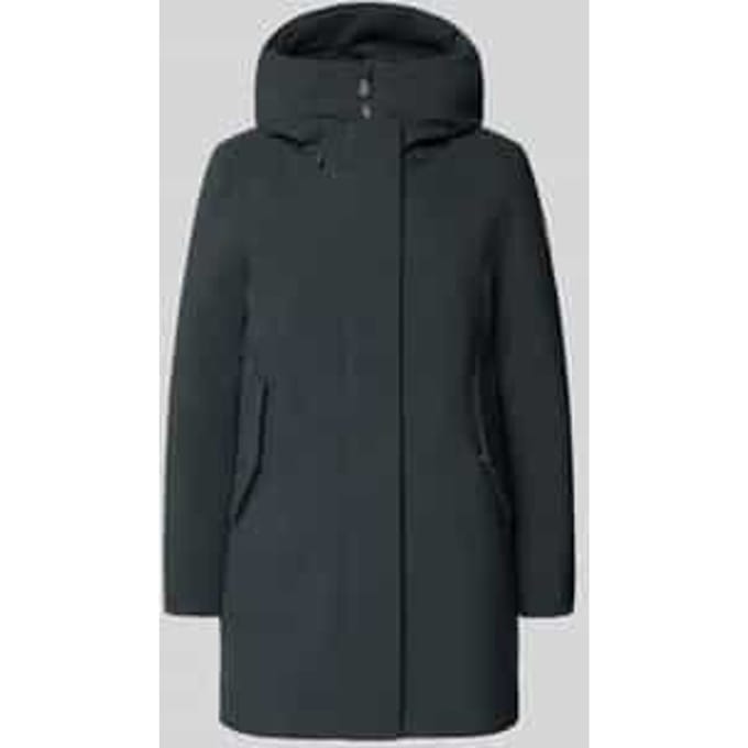 Parka met gevoerde opstaande kraag, model 'Nellie'