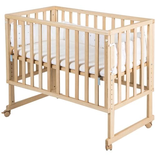 ROBA 3-in-1 co-sleeper babybed Safe Asleep (naturel gelakt)
