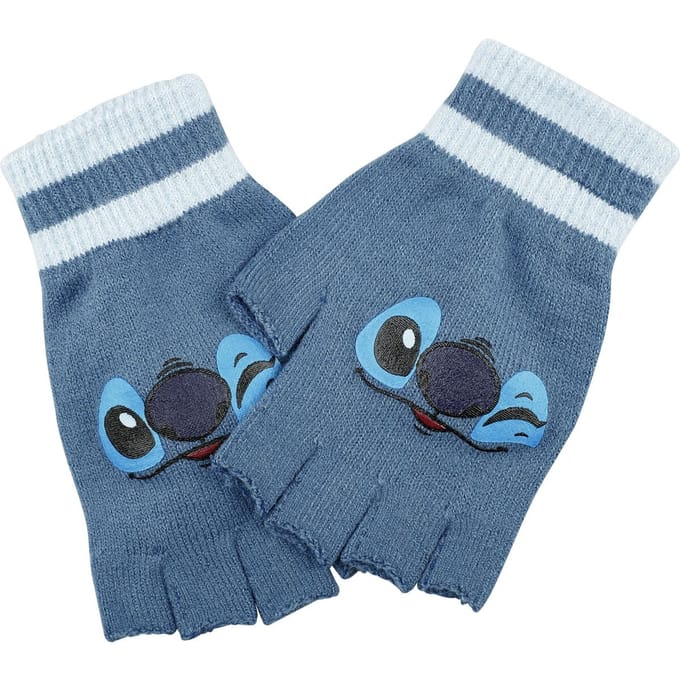 Lilo & Stitch Stitch Unisex Vingerloze handschoenen - meerkleurig - Standard