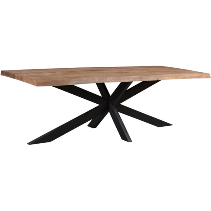 Brix - Bruine Eetkamertafel - 180 cm - Mangohout