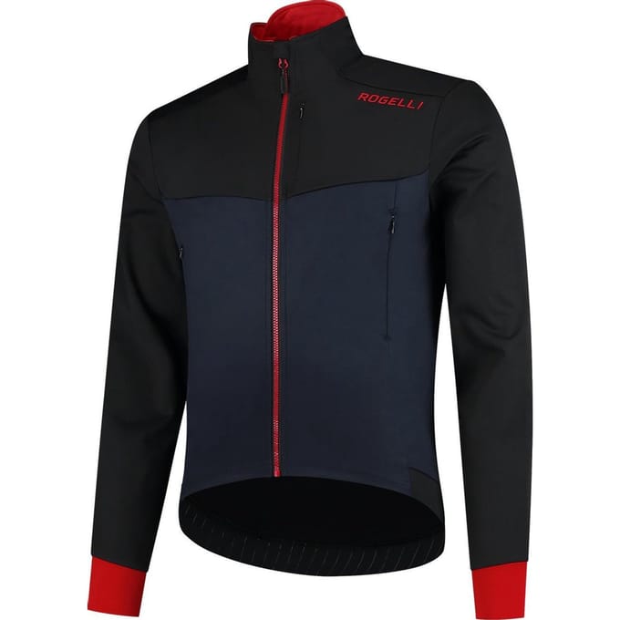 Rogelli M Winterjack Contento2.0 Blauw/Zwart/Rood