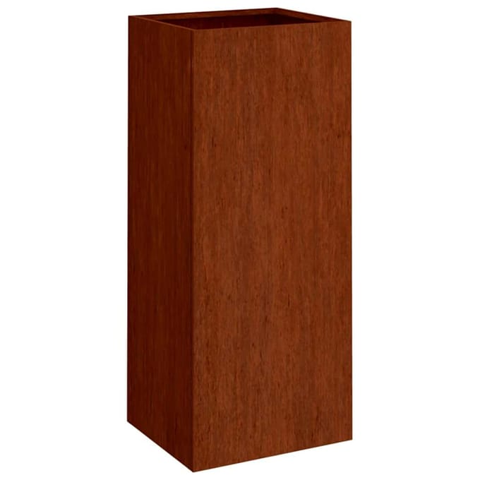 vidaXL - Plantenbak - 32x29x75 - cm - cortenstaal