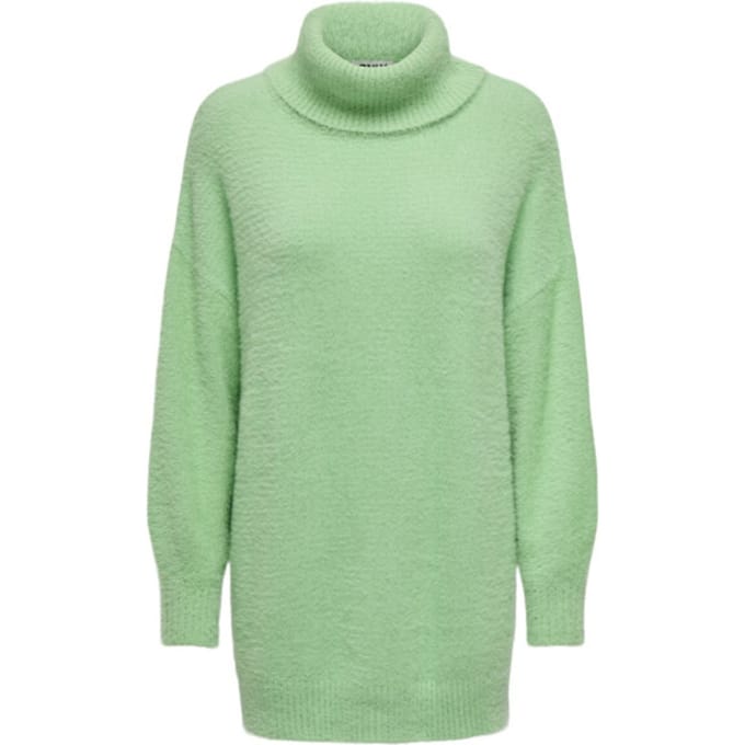 ONLY ONLPIUMO LS LOOSE ROLLNECK CC KNT Dames Trui - Absinthe Green