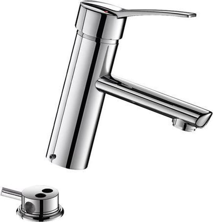 Mechanische BIOCLIP wastafelmengkraan