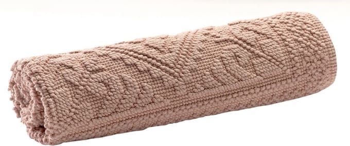 VIVARAISE - Effen badmat Enzo Aubepine 54 x 110