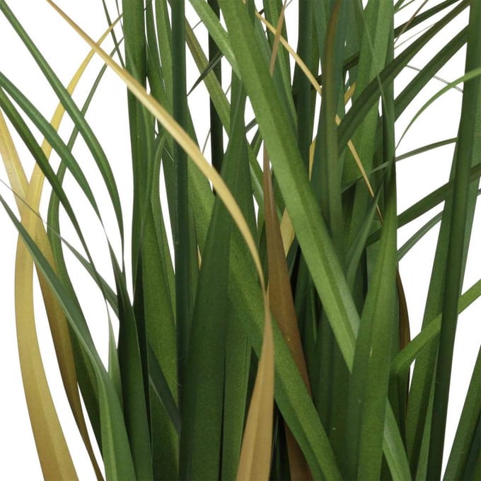 Rietgras in pot Kunstplant Crème, Groen 79cm