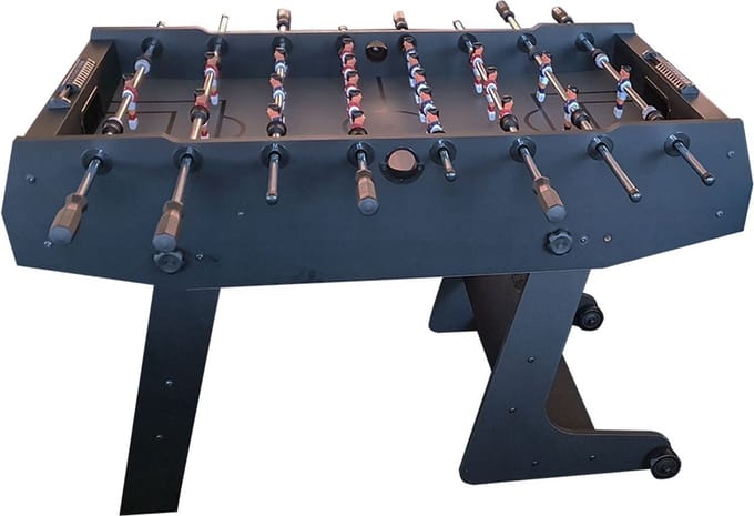 TopTable Kick Fold-Up Black - Opklapbare Voetbaltafel met 16mm stangen