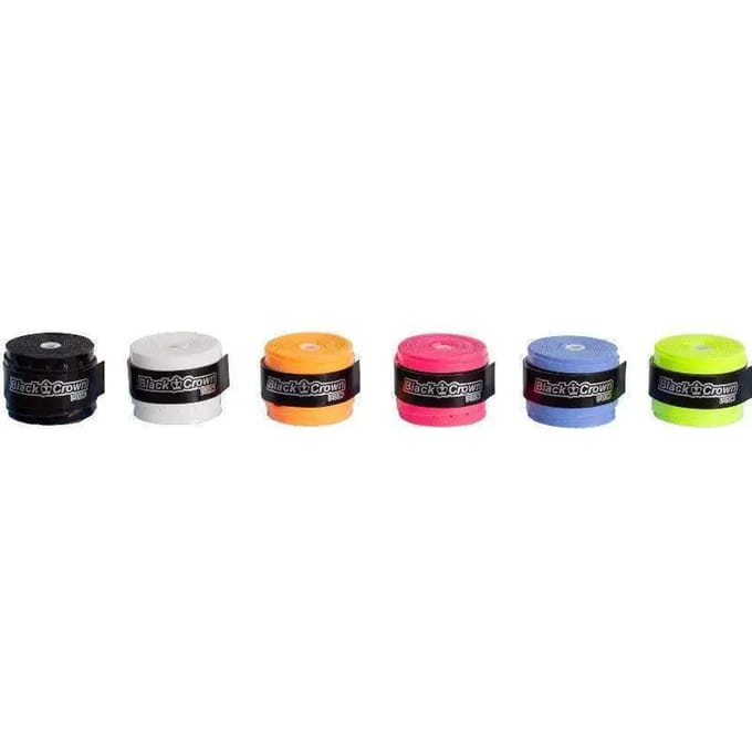 Bucket 60 Black Crown Multicolor Perforated Overgrips