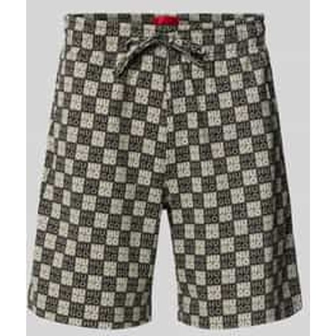 regular fit sweatshorts met logoprint