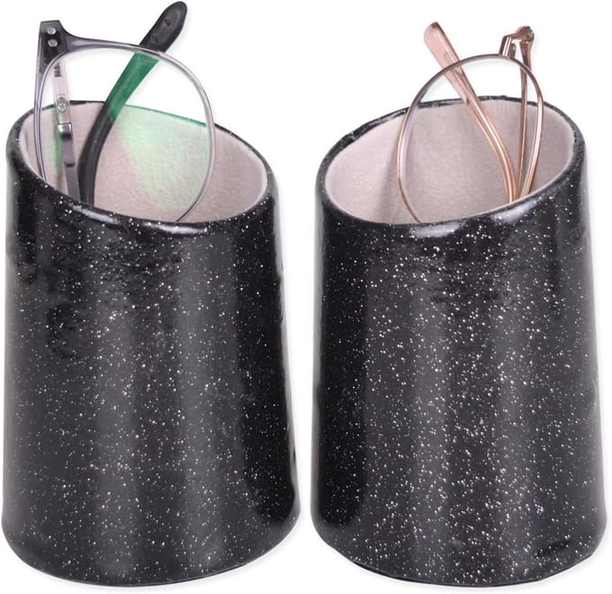 Brilhouder Stand voor Bureau en Nachtkastje, Set van 2 Stuks