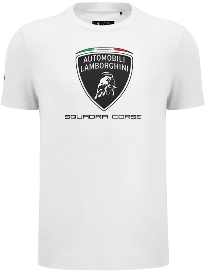Lamborghini Squadra Corse Men Sportswear Jersey Wit Medium