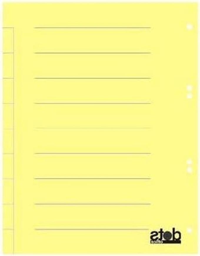 dots 844210-4032-03 blank cardboard rack, 10 pieces, VF, GB