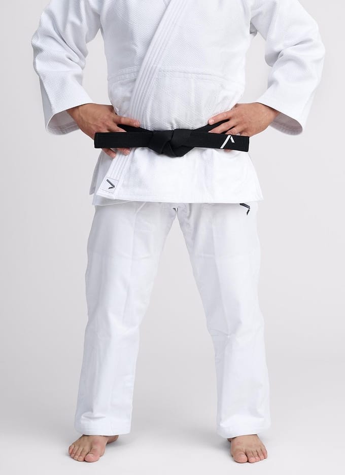Ippon Gear Fighter 2 Witte broek (Maat: 165)