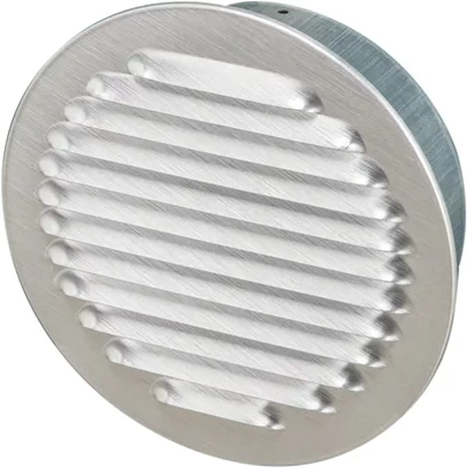 Sencys Schoepenrooster Rond Hoog Model 125mm