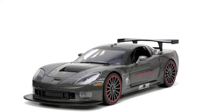 Corvette C6-R 2005 donkergrijs