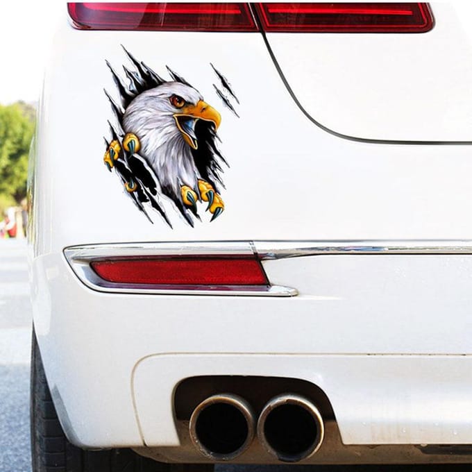 Adelaar Sticker Op De Auto Vinyl Decal Waterdichte Decoratie Autostickers Left-28.5*38cm