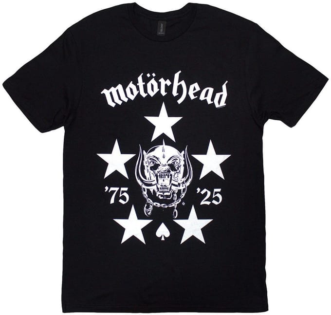Motorhead - 50 Years BMG Logo Heren T-shirt - S - Zwart
