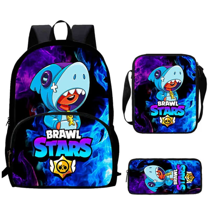 Sac à dos Brawl Stars Impression Haute Définition Multifonctionnel Léger