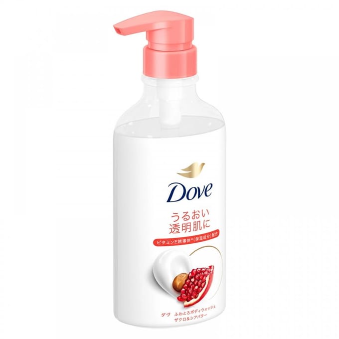 Dove Japan - Fluffy Body Wash Pomegranate & Shea Butter 450g