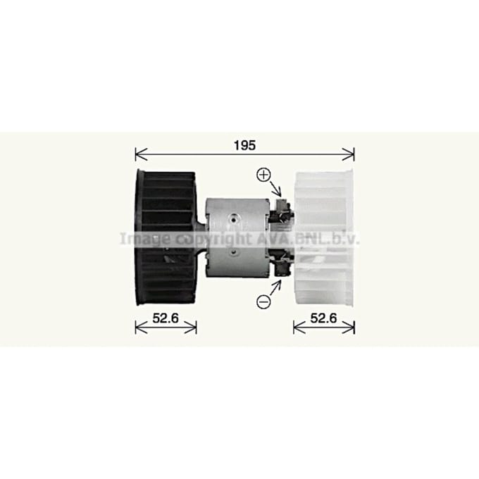 Interieurventilator AVA COOLING BW8610