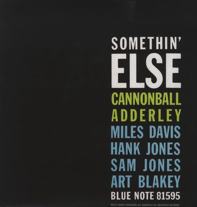 Cannonball Adderley - Somethin' Else (LP)