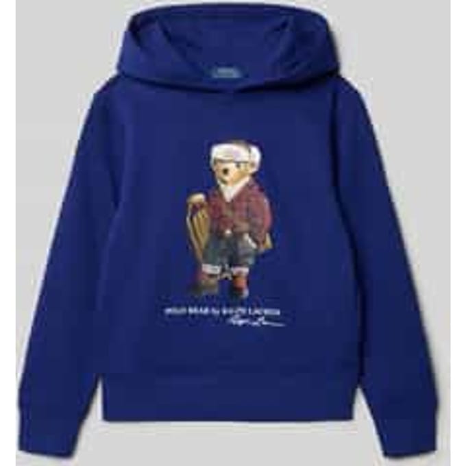 Regular fit hoodie met logoprint