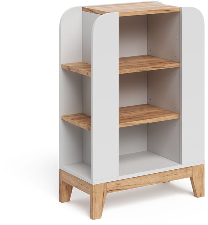 Vitalispa Malia Kinderkast – 60 x 88 cm met 9 compartimenten Wit/Kunstnijverheid