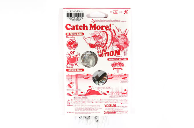 Yo Zuri Duel 3DB Knuckle Spinnerbait 1/2 oz Zinkend Kunstaas R1302-BG (1070) red