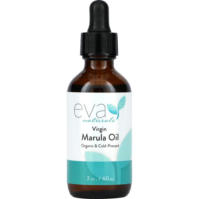 Eva Naturals, Virgin Marula Olie, 60ml (2 ons) black