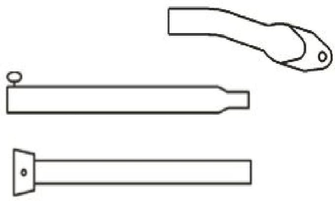 Campking Aandrukstang 22/25mm 170-250cm - Tent-/luifelstokken -