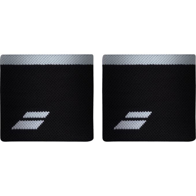 Babolat Logo Wristband Black/White