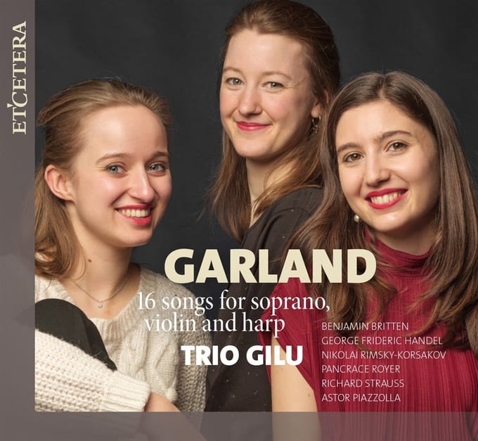 Trio Gilu - Garland: 16 Songs For Soprano, Violin And Harp (CD)