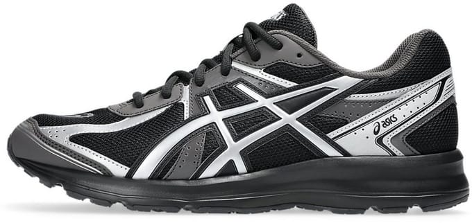 ASICS Jog 100S - Sneakers - Unisex - Zwart Silver