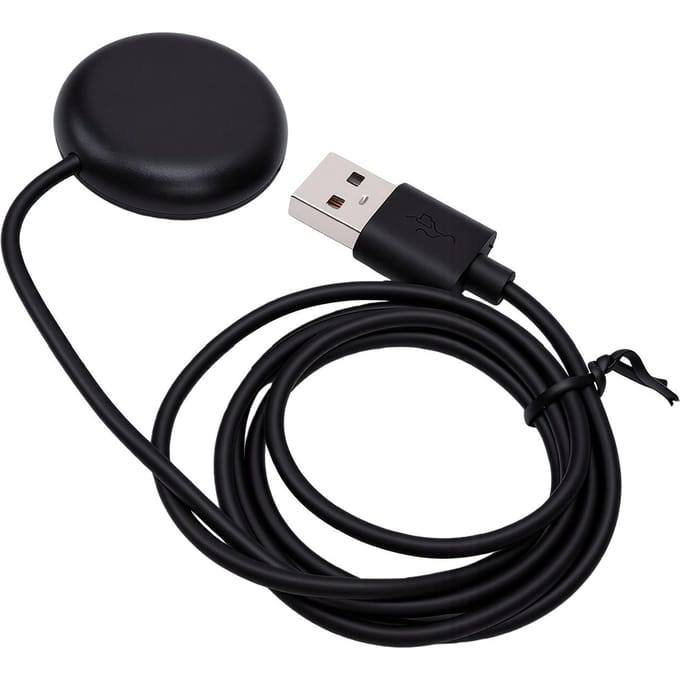 Horloge Oplader Geschikt voor ITECH Fusion 2 Oplader Vervanging Snel Opladen Draagbaar Ontwerp USB Oplaaddock Veiligheid black
