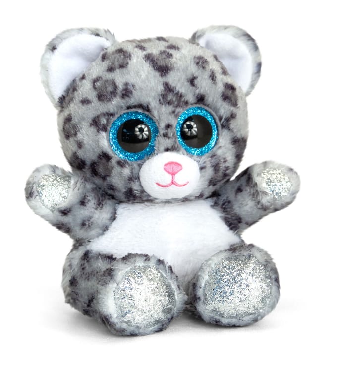 Keel Toys Mini Pluche - Sneeuwluipaard - 15 CM