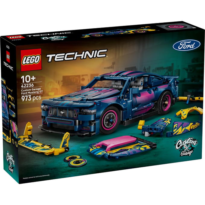 LEGO Technic Aanpasbare Ford Mustang GT Auto Speelgoed voor Kinderen en Decoratie 42236