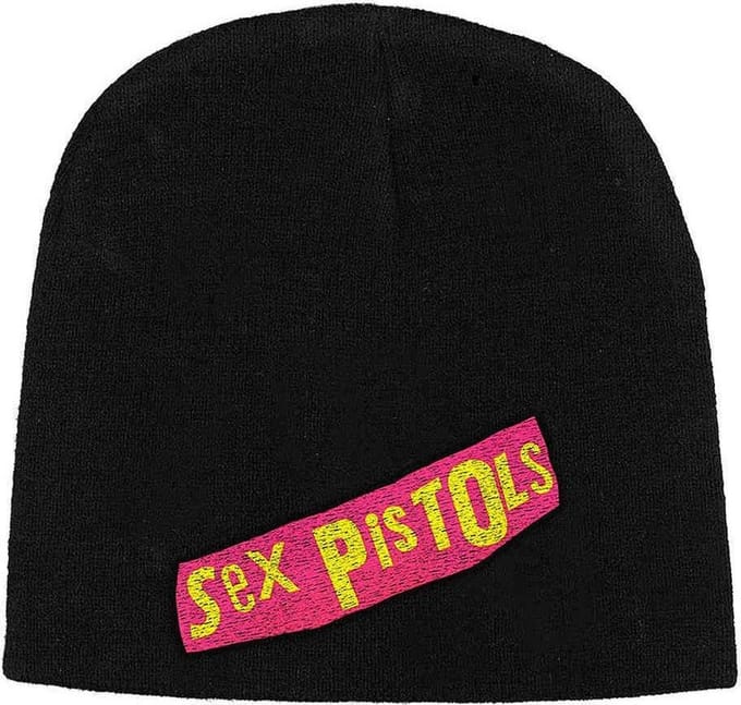 Sex Pistols - Logo Beanie Muts - Zwart