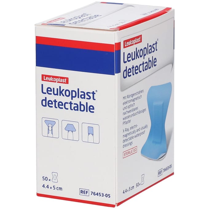 Leukoplast® Detectable Vingertop 4,4 cm x 5 50 Pleister