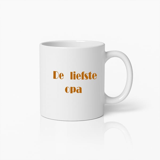 De Liefste Opa Mok – Hartverwarmend Cadeau voor Grootvader Koffiebeker