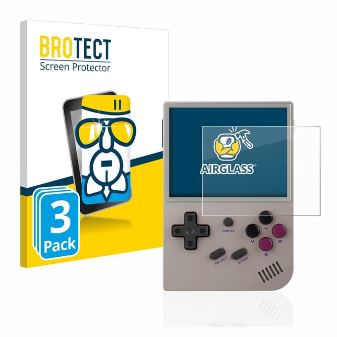 Screenprotector 3 Stuks voor Anbernic RG35XX Beschermglas transparant