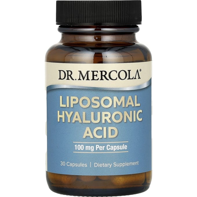 Dr. Mercola, Acide Hyaluronique Liposomal, 100mg, 30 Capsules