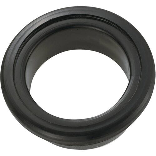 TRU COMPONENTS TC-GEQR-2015203 Kabeltule Open Klem-Ø (max.) 15.5 mm Plaatdikte (max.) 2 mm PVC Zwart 100 stuk(s)