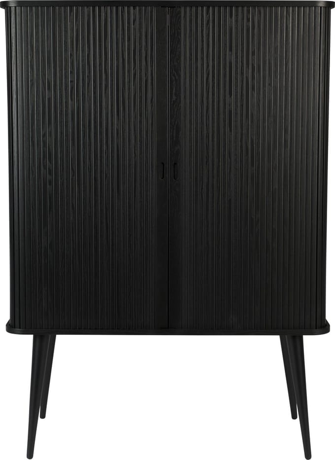 Zuiver Barbier Kast/ Opbergkast Hout Zwart