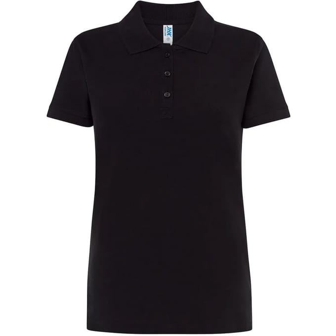 JHK Dames/Dames Regular Poloshirt (Zwart)