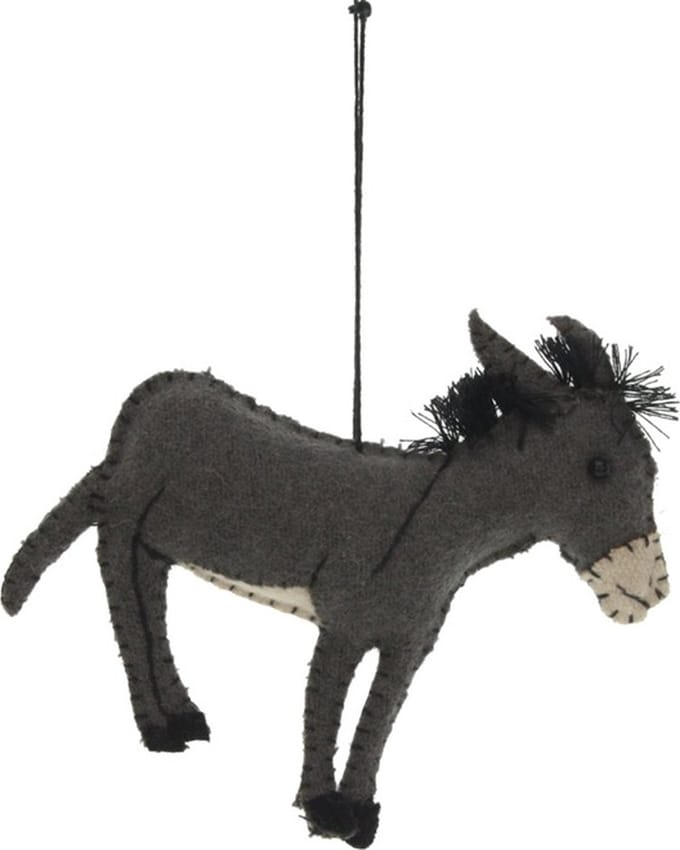 Ezel, vilt 11,5cm