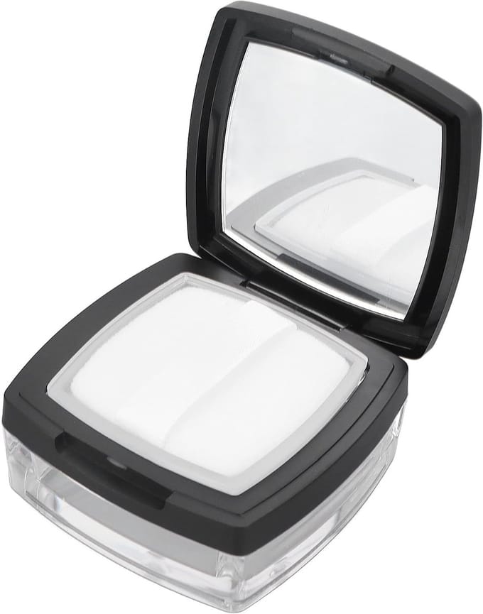 Dailygoods - Navulbare Poederdoos met Luchtdicht Deksel voor Makeup