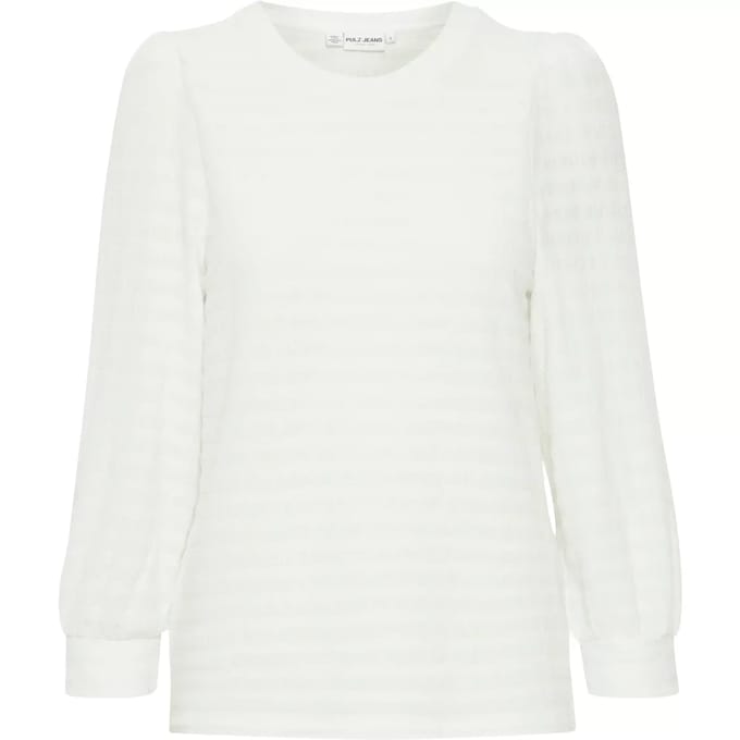 Dames-T-shirt met 3/4 mouwen Pulz Jeans Jane