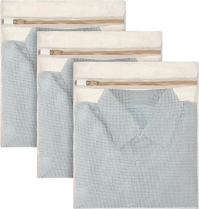 3 stuks waszakken voor wasmachine - beschermend wasnet voor kleding