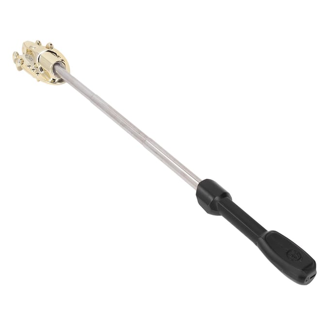 Gratte-dos électrique extensible de 45 cm, outil de massage efficace pour soulager les démangeaisons du dos et du corps noir