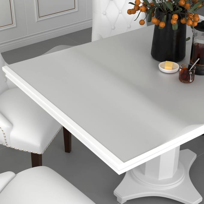 vidaXL - Tafelbeschermer - 100x60 - cm - 1,6 - mm - PVC - mat